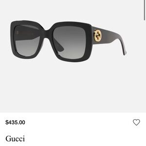 Gucci Black Sunglasses